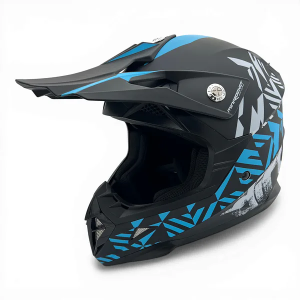 Dětská cross helma MiniRocket DIRT, Blue