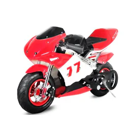 Minibike PS77, červená-černá