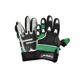 Dětské MotoCross rukavice Heipe Zelené 