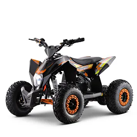 Dětská elektrická čtyřkolka FactoryTeam 1000W - Oranžová