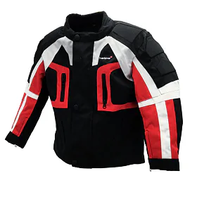 Dětská moto bunda HEIPE červená