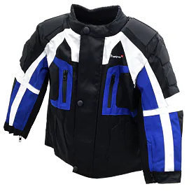 Dětská moto bunda HEIPE modrá