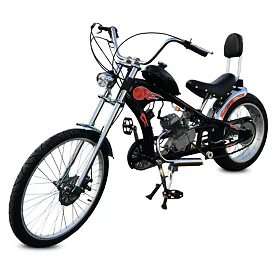 Motokolo Petrol Biker Chopper 80cc Black
