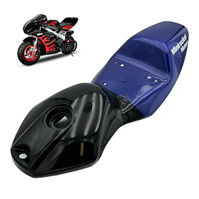 Kapotáž minibike PS77 černo-modrá