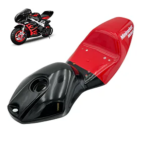 Kapotáž minibike PS77 černo-červená