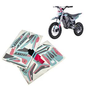 Sada polepů pro MiniRocket eDIRT, růžová