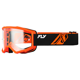 Brýle FOCUS, FLY RACING - USA dětské (černá/oranžová)