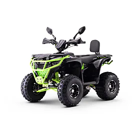 Čtyřkolka MiniRocket Troodon 3+1 Deluxe černo-zelená
