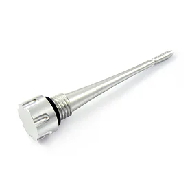 CNC měrka oleje, typ 02, stříbrná