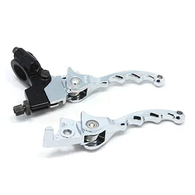 Pitbike páčky BSE, nastavitelné, sklopné
