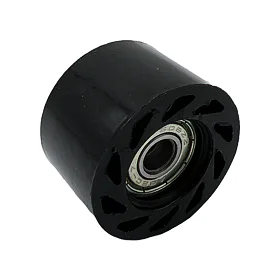 Pitbike rolnička řetězu rovná, vnitřní průměr 8mm, černá