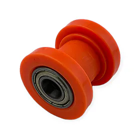 Rolnička - řetězová - KLX style - oranžová, 10mm