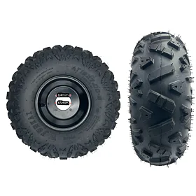 Kompletní přední kolo 8", 19x7.00-8, A-Shape 4 díry
