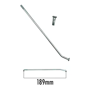 Drát/špice do předního kola 17" 189mm