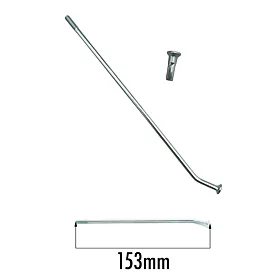 Drát/špice do předního kola 14" 153mm