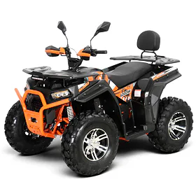 Elektrická čtyřkolka MiniRocket TerraX 6000W, oranžová