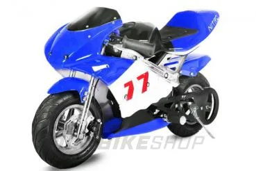 Nitro Minibike PS77, modro-čierna