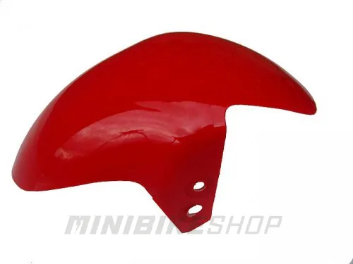 Predný blatník pre minibike, červený