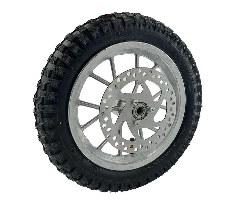 Kompletní přední kolo pro minicross 8"