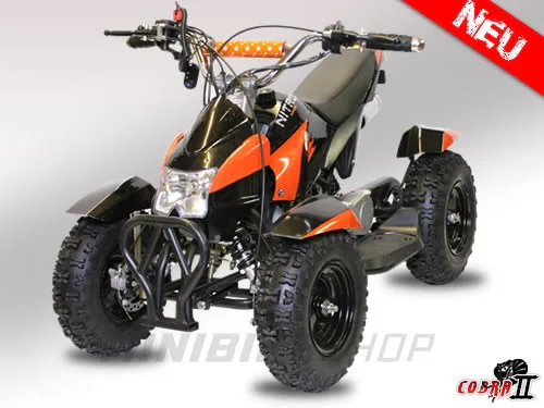 Detská štvorkolka ATV Cobra 2 49cc oranžová + el. štart