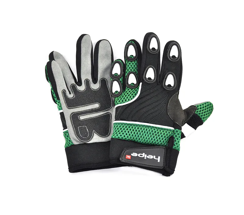 Dětské MotoCross rukavice Heipe Zelené 