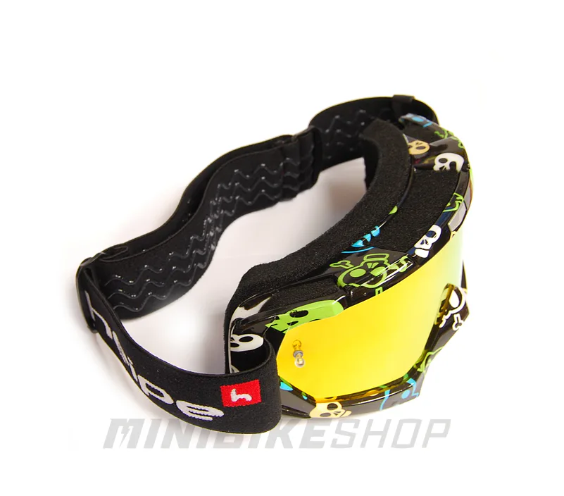 Motokrosové okuliare Heipe Racing Skull Profi