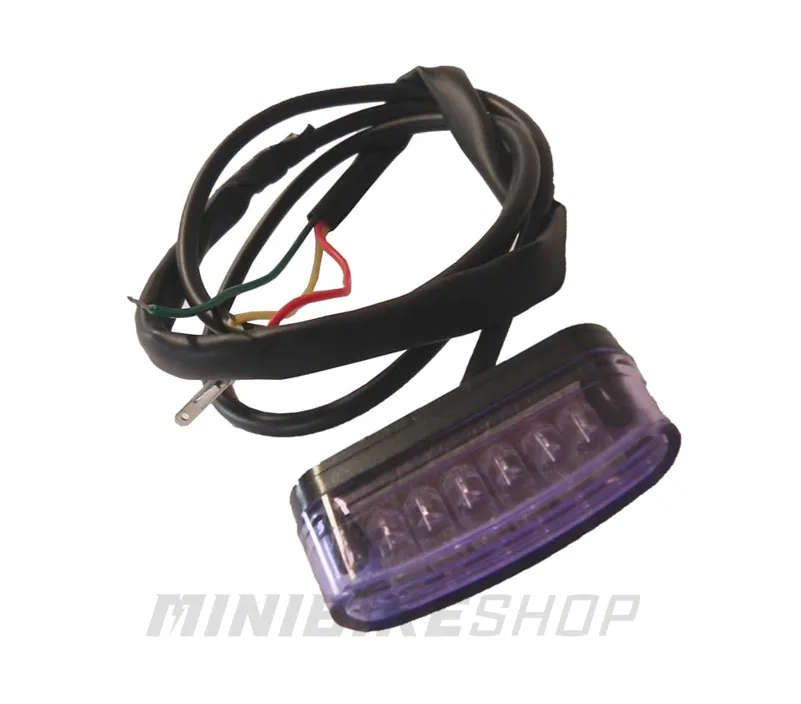 Zadné mini LED svetlo pre elektrické kolobežky 48V - 60V