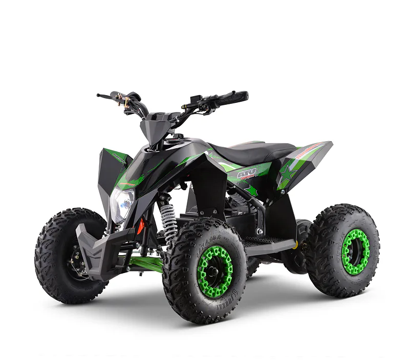 Dětská elektrická čtyřkolka FactoryTeam 1000W - Zelená
