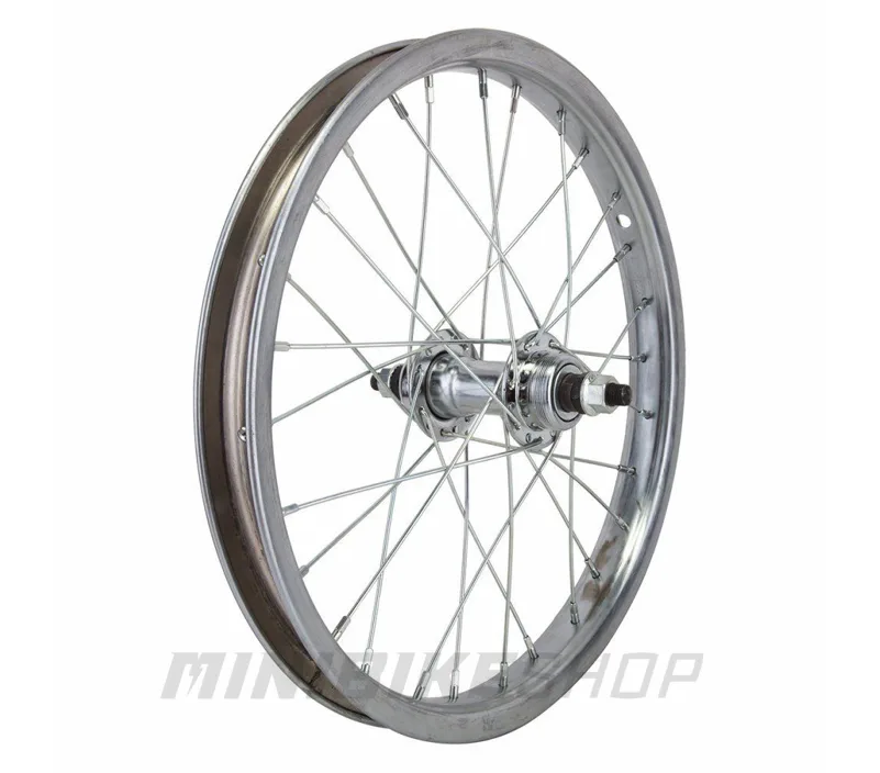Kompletný zadný ráfik pre skladacie bicykle 16x1.75