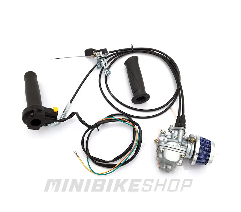Tuningový karburátor CNS pre motobicykel s rukoväťou