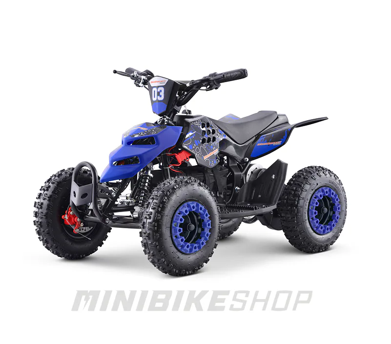 Elektrická štvorkolka Repti Deluxe 1000 W - Modrá