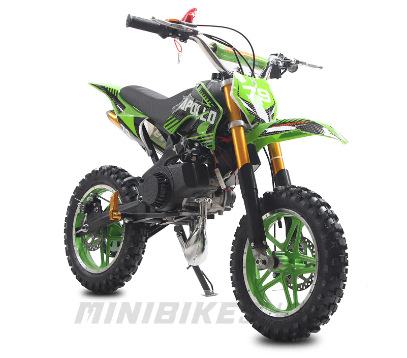 Minicross MiniRocket Apollo 49ccm E-start - Zelená