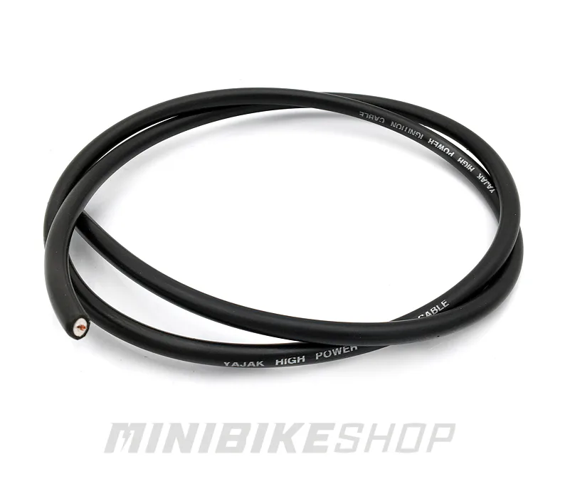 Zapaľovací kábel k sviečke čierny - 1m