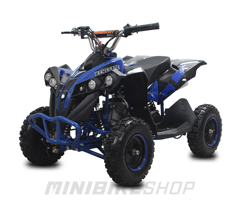 Štvorkolka MiniRocket MiniGade 49cc E-start - Modrá