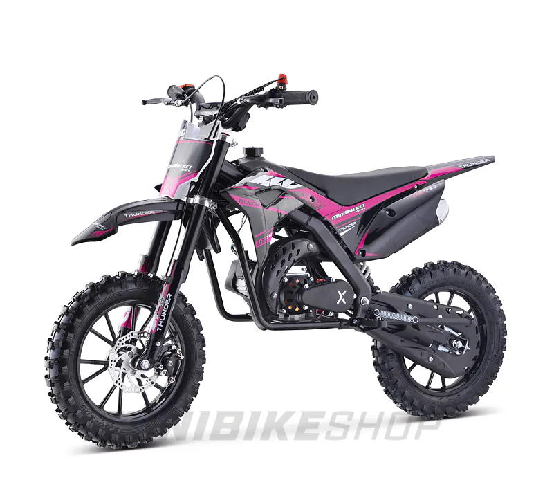 Minicross MiniRocket Thunder Deluxe 49cc - Ružová