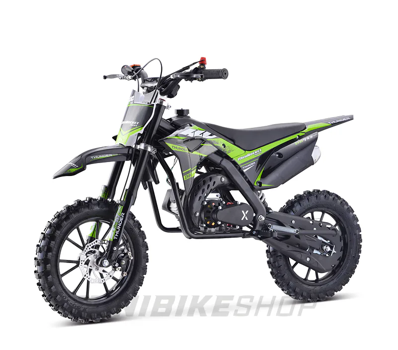 Minicross MiniRocket Thunder Deluxe 49cc - Zelená