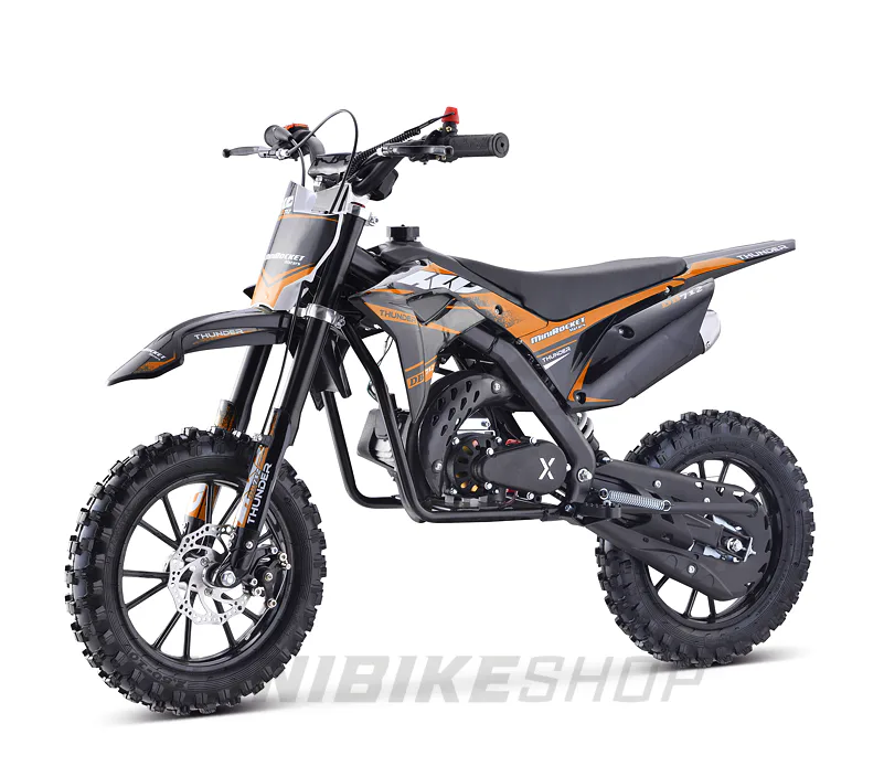 Minicross MiniRocket Thunder Deluxe 49cc - Oranžová