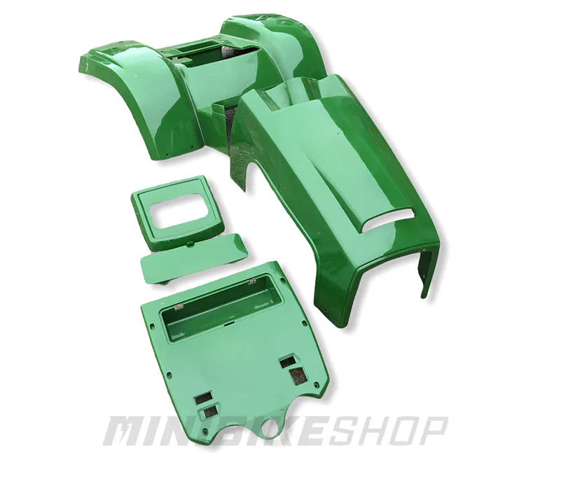 Sada plastov v zelenej farbe pre Traktor 110ccm