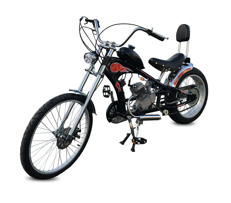 Motokolo Petrol Biker Chopper 80cc Black