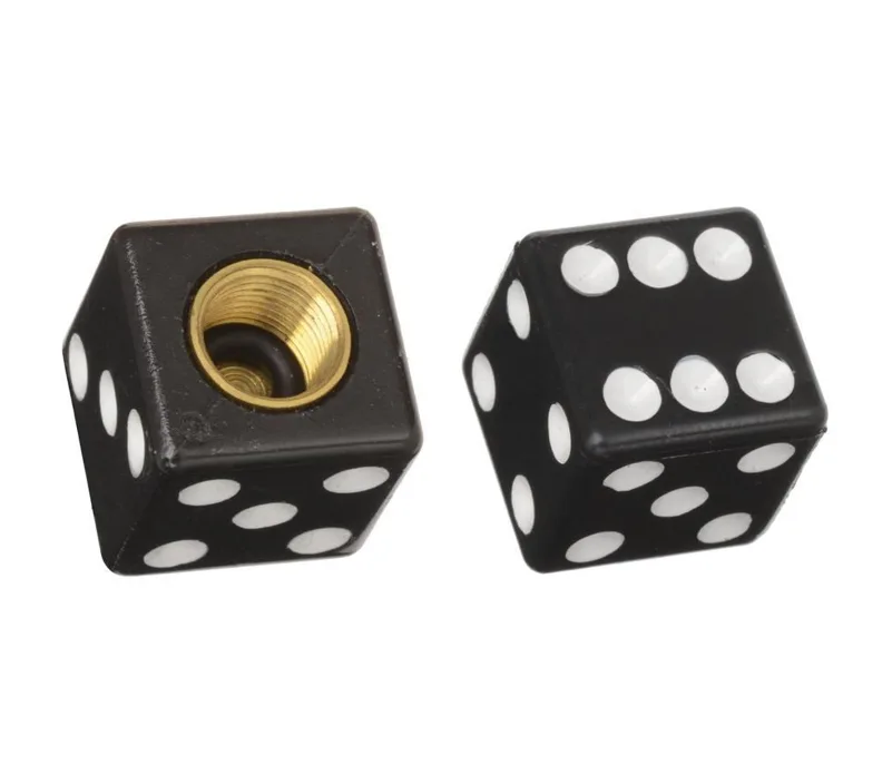 Čepičky ventilků Oxford Lucky Dice 