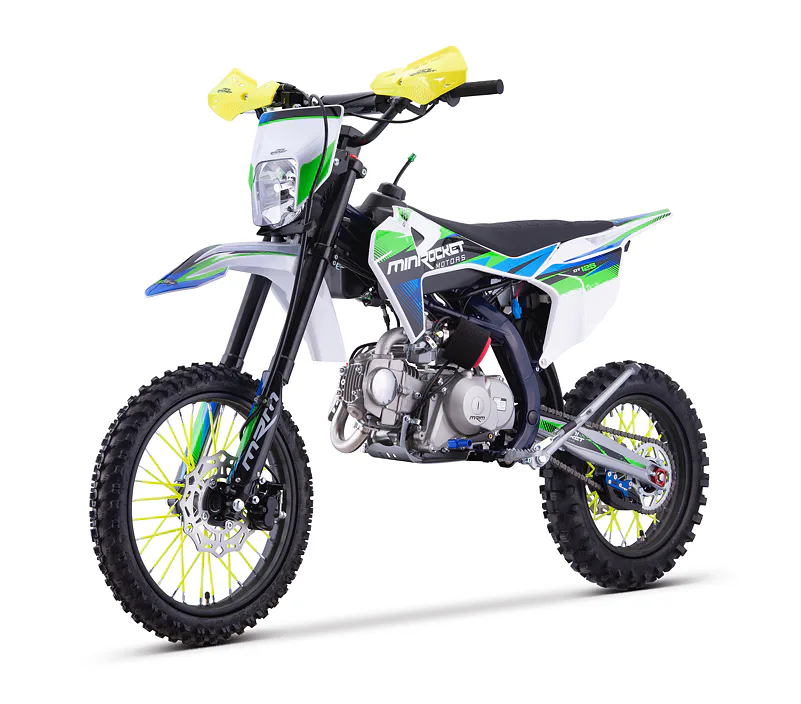 Pitbike MiniRocket DT125 17"/14" Enduro, modrý