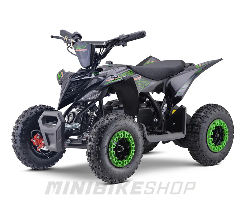 Detská štvorkolka MiniRocket MiniWarrior 1000W - Zelená