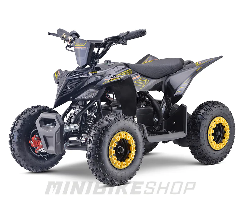 Detská štvorkolka MiniRocket MiniWarrior 1000W - Žltá