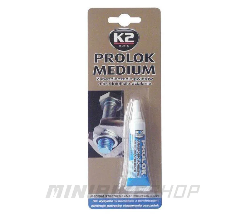 Lepidlo (fixátor) skrutkových spojov K2-PROLOK MEDIUM-245