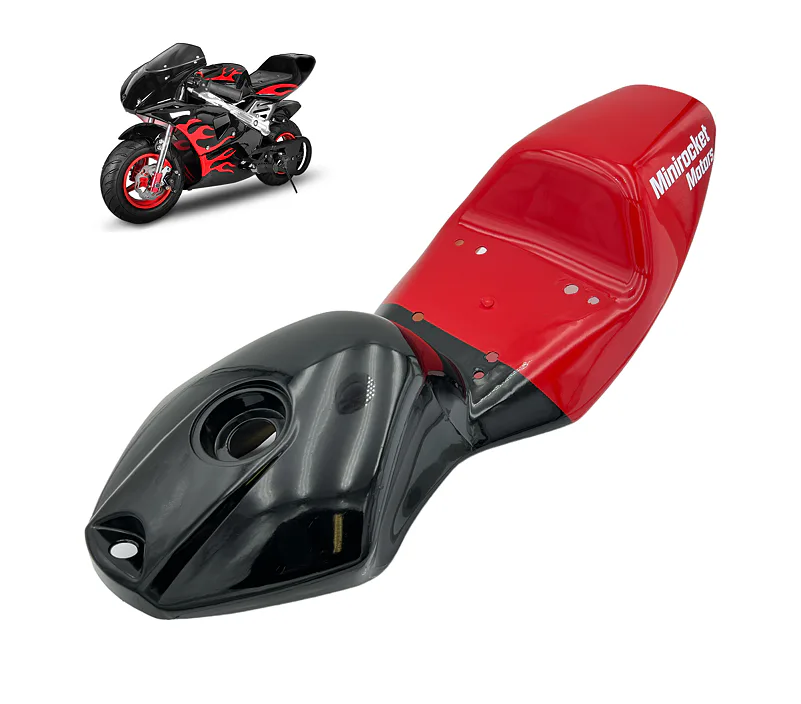 Kapotáž minibike PS77 černo-červená