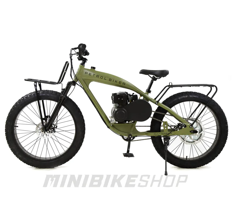 Motorový bicykel PetrolBiker ALL TERRAIN Fat Tire Army