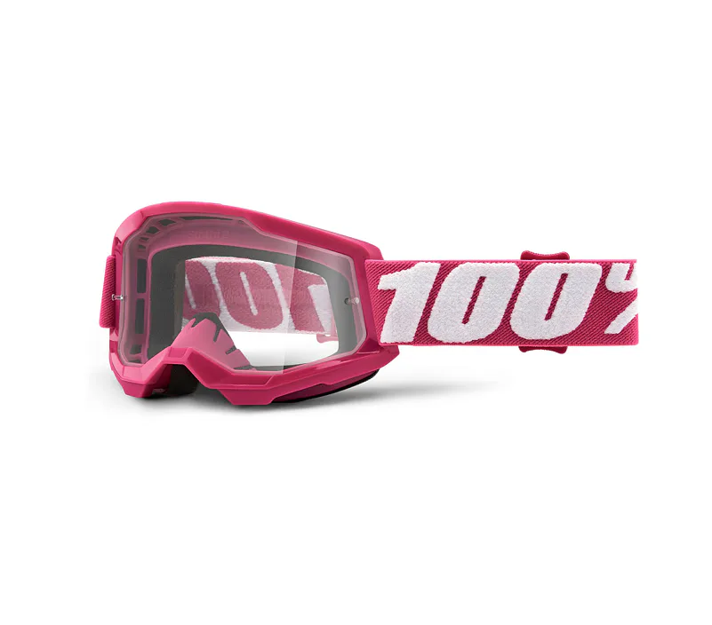 Dětské brýle 100% STRATA 2 (růžové, čiré plexi)