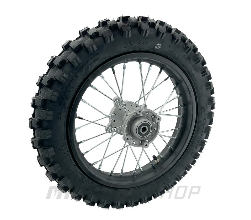 Kompletné zadné koleso 80/100-12"- T03