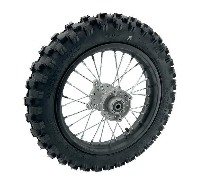 Kompletní zadní kolo 80/100-12"- T03