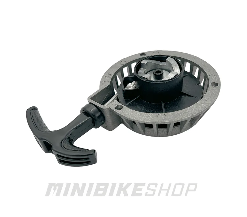 Hliníkový štartér pre štvorkolku, minibike a minicross - strieborný vrchný diel